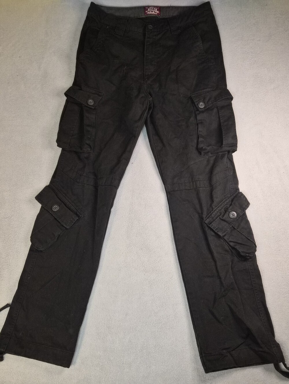 Match Korean made cargo workwear pants multiple pockets size mens 34x32